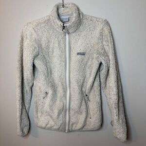 Columbia women’s fleece interchange jacket sweater size small